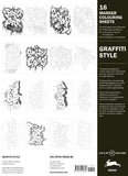 Graffiti Style: Marker Colouring Sheets