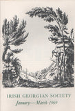 Irish Georgian Society, January to March, 1969